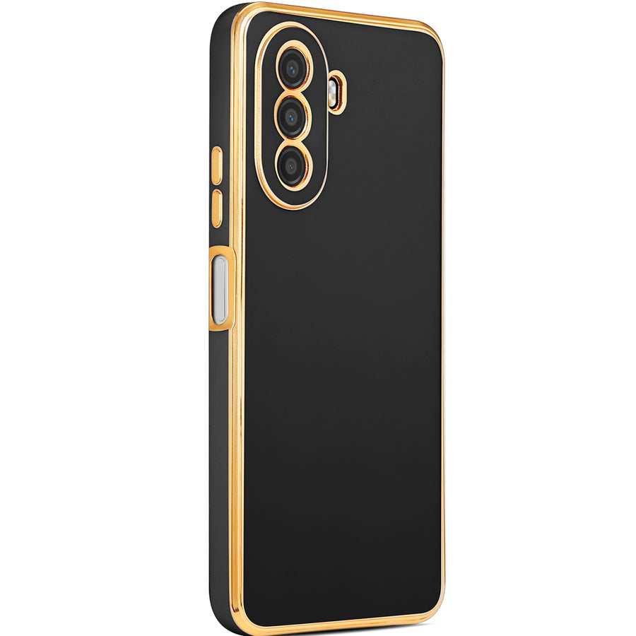 Huawei Nova Y70 Kılıf Zore Bark Kılıf - Siyah