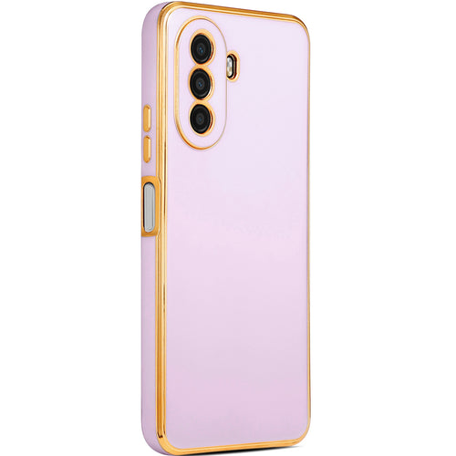Huawei Nova Y70 Kılıf Zore Bark Kılıf - Lila