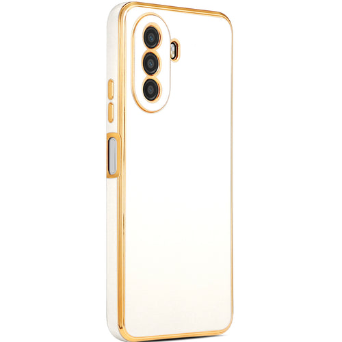 Huawei Nova Y70 Kılıf Zore Bark Kılıf - Beyaz