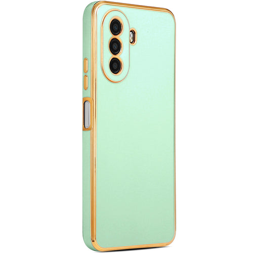 Huawei Nova Y70 Kılıf Zore Bark Kılıf - Açık Yeşil