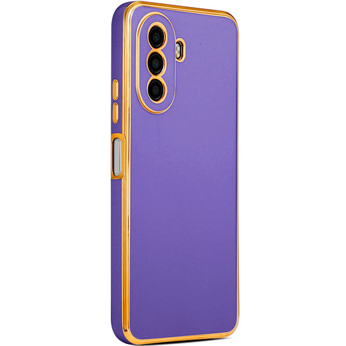 Huawei Nova Y70 Kılıf Zore Bark Kılıf - Derin Mor