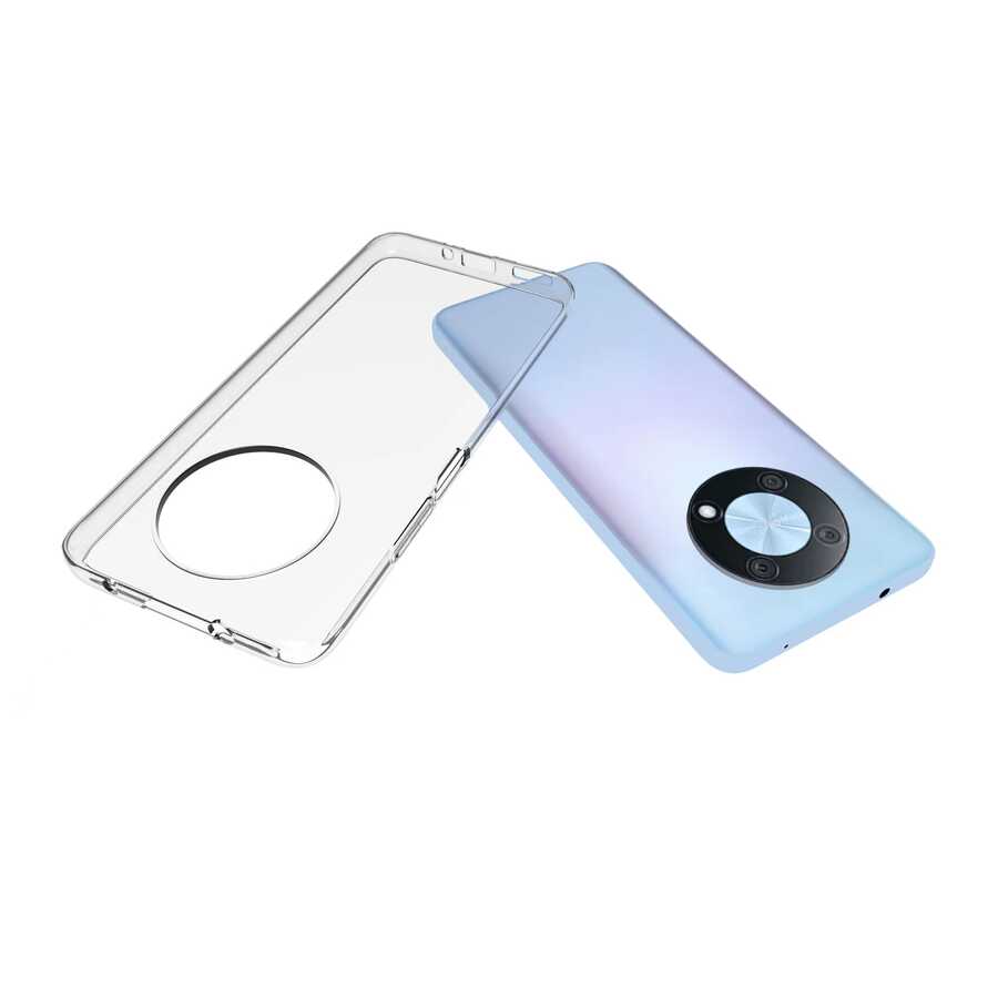 Huawei Nova Y90 Kılıf Zore Süper Silikon Kılıf - Renksiz