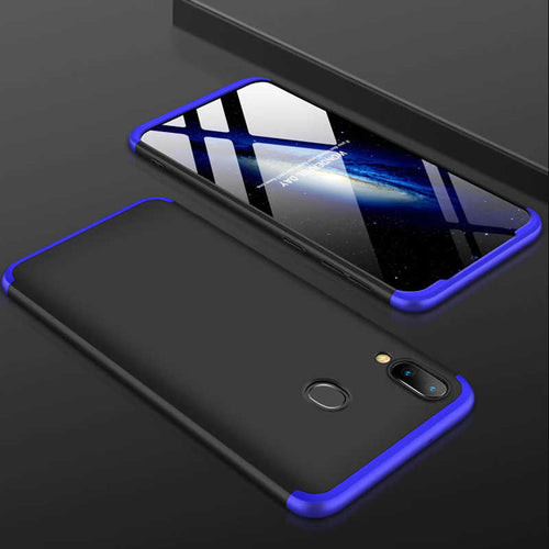 Huawei P Smart 2019 Kılıf Zore Ays Kılıf - Siyah-Mavi