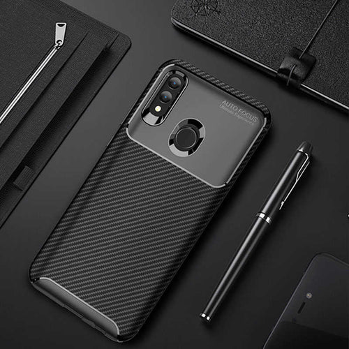 Huawei P Smart 2019 Kılıf Zore Negro Silikon Kılıf - Siyah