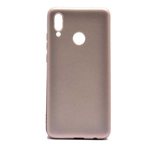 Huawei P Smart 2019 Kılıf Zore Premier Silikon Kılıf - Gold