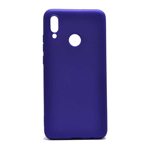 Huawei P Smart 2019 Kılıf Zore Premier Silikon Kılıf - Saks Mavi