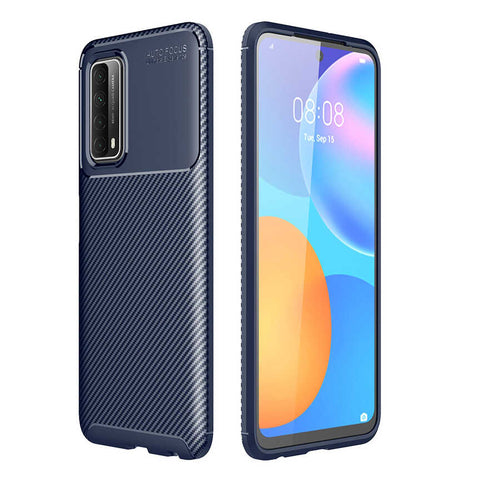Huawei P Smart 2021 Kılıf Zore Negro Silikon Kılıf - Lacivert