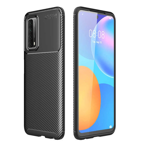 Huawei P Smart 2021 Kılıf Zore Negro Silikon Kılıf - Siyah