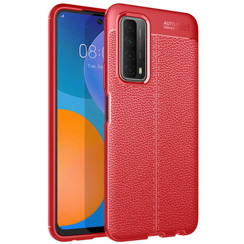 Huawei P Smart 2021 Kılıf Zore Niss Silikon Kılıf - Kırmızı