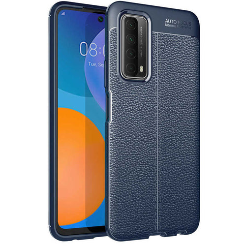 Huawei P Smart 2021 Kılıf Zore Niss Silikon Kılıf - Lacivert