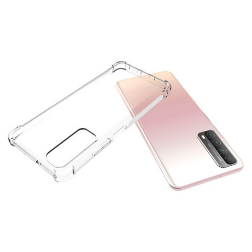 Huawei P Smart 2021 Kılıf Zore Nitro Anti Shock Silikon - Renksiz