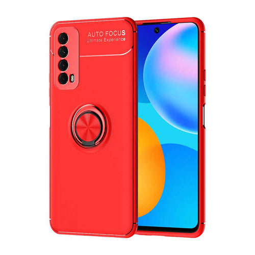 Huawei P Smart 2021 Kılıf Zore Ravel Silikon Kılıf - Kırmızı