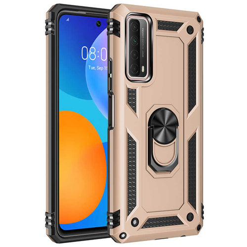 Huawei P Smart 2021 Kılıf Zore Vega Kılıf - Gold