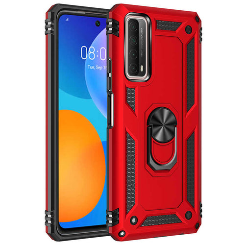 Huawei P Smart 2021 Kılıf Zore Vega Kılıf - Kırmızı