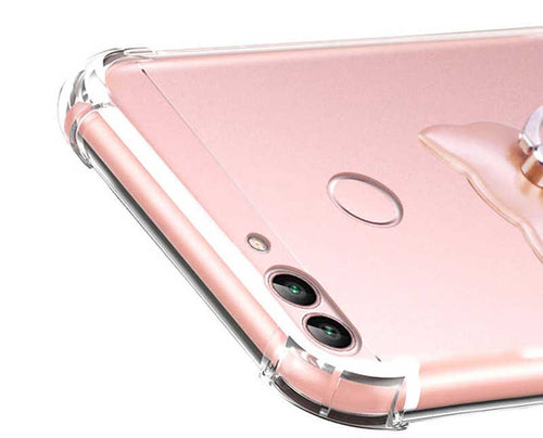 Huawei P Smart Kılıf Zore Nitro Anti Shock Silikon - Renksiz