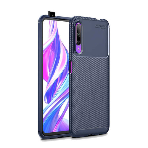 Huawei P Smart Pro 2019 Kılıf Zore Negro Silikon Kılıf - Lacivert