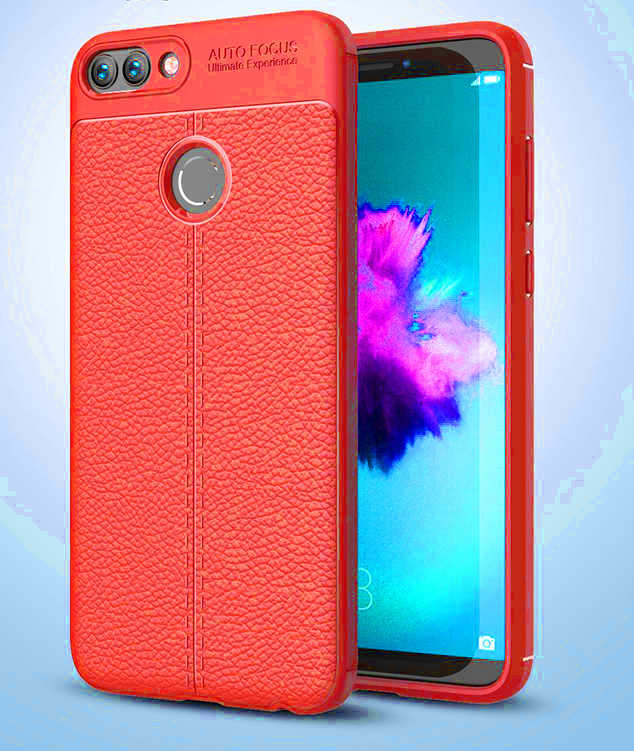 Huawei P Smart Kılıf Zore Niss Silikon Kılıf - Kırmızı