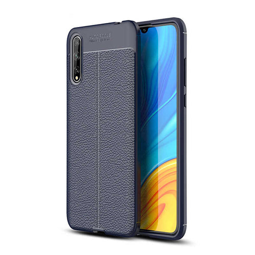 Huawei P Smart S (Y8P) Kılıf Zore Niss Silikon Kılıf - Lacivert