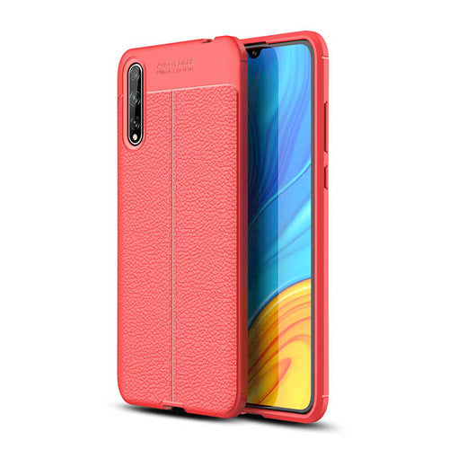 Huawei P Smart S (Y8P) Kılıf Zore Niss Silikon Kılıf - Kırmızı