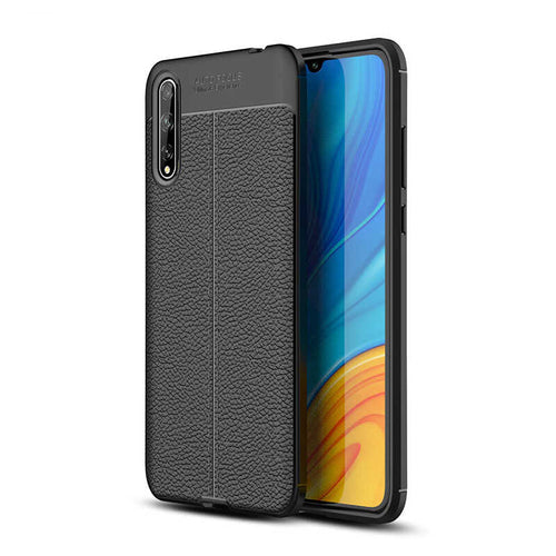 Huawei P Smart S (Y8P) Kılıf Zore Niss Silikon Kılıf - Siyah