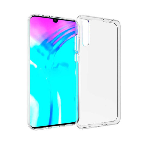 Huawei P Smart S (Y8P) Kılıf Zore Süper Silikon Kılıf - Renksiz