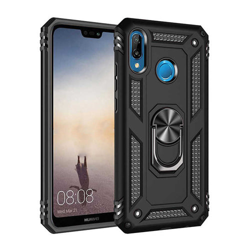 Huawei P20 Lite Kılıf Zore Vega Kılıf - Siyah