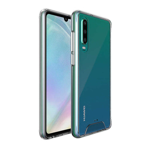 Huawei P30 Kılıf Zore Gard Silikon - Renksiz