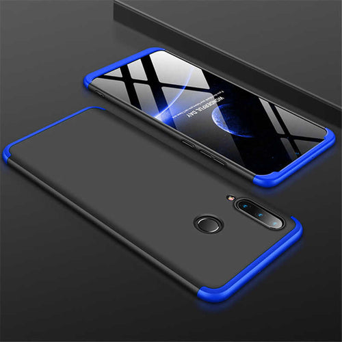 Huawei P30 Lite Kılıf Zore Ays Kılıf - Siyah-Mavi