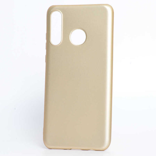 Huawei P30 Lite Kılıf Zore Premier Silikon Kılıf - Gold