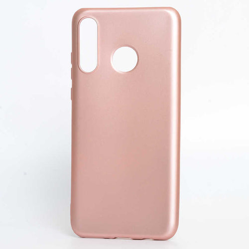 Huawei P30 Lite Kılıf Zore Premier Silikon Kılıf - Rose Gold