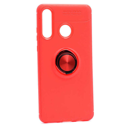 Huawei P30 Lite Kılıf Zore Ravel Silikon Kılıf - Kırmızı