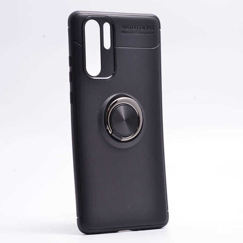 Huawei P30 Pro Kılıf Zore Ravel Silikon Kılıf - Siyah
