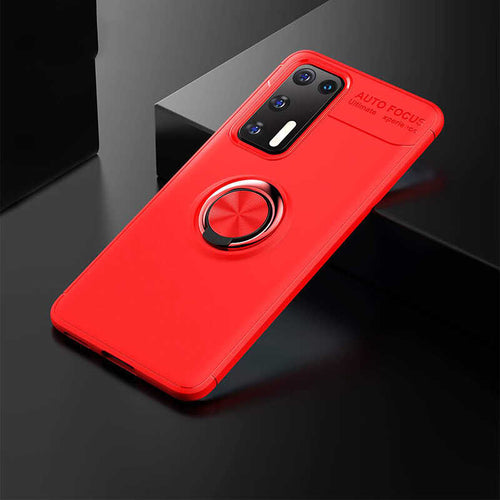 Huawei P40 Kılıf Zore Ravel Silikon Kılıf - Kırmızı