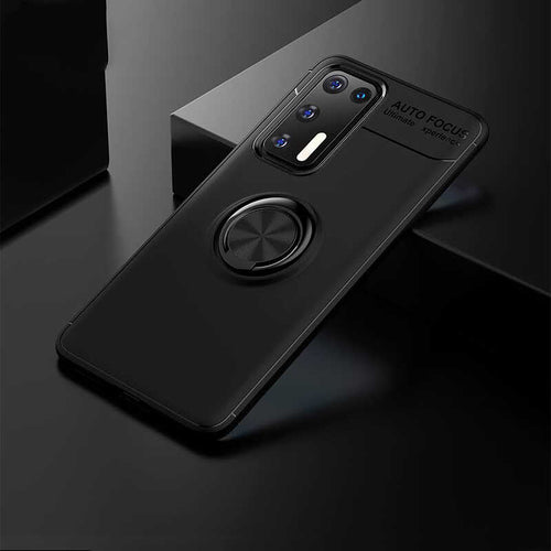 Huawei P40 Kılıf Zore Ravel Silikon Kılıf - Siyah