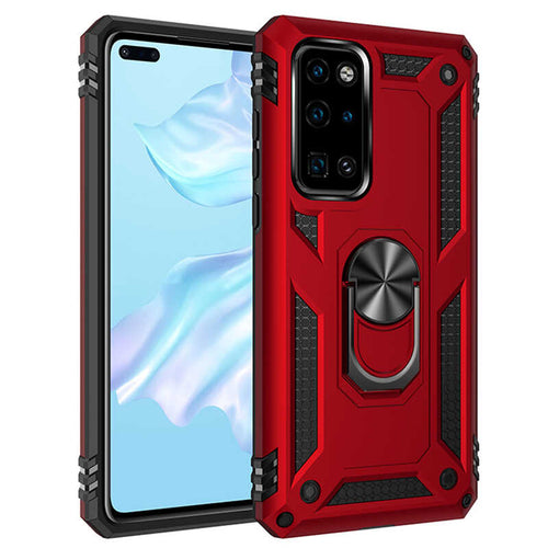 Huawei P40 Kılıf Zore Vega Kılıf - Kırmızı