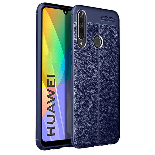 Huawei P40 Lite E Kılıf Zore Niss Silikon Kılıf - Lacivert