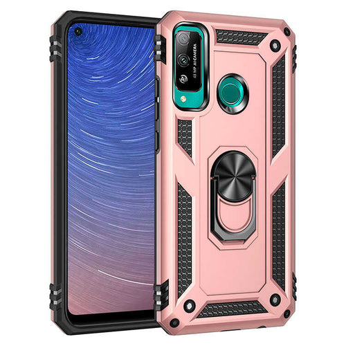 Huawei P40 Lite E Kılıf Zore Vega Kılıf - Rose Gold