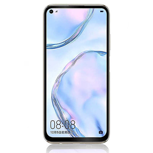 Huawei P40 Lite E Zore Kenarları Kırılmaya Dayanıklı Cam Ekran Koruyucu - Siyah