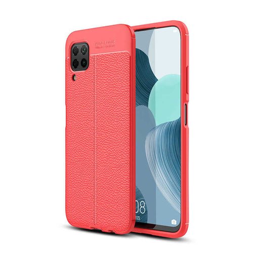 Huawei P40 Lite Kılıf Zore Niss Silikon Kılıf - Kırmızı