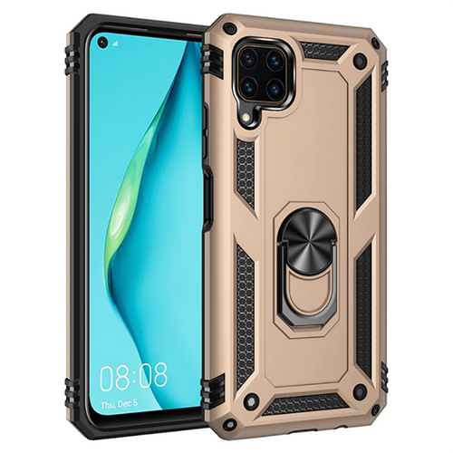 Huawei P40 Lite Kılıf Zore Vega Kılıf - Gold