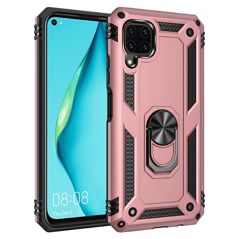 Huawei P40 Lite Kılıf Zore Vega Kılıf - Rose Gold