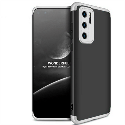 Huawei P40 Pro Kılıf Zore Ays Kılıf - Siyah-Gri