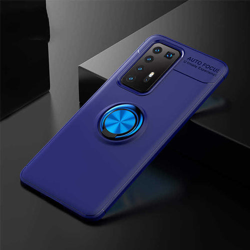 Huawei P40 Pro Kılıf Zore Ravel Silikon Kılıf - Mavi