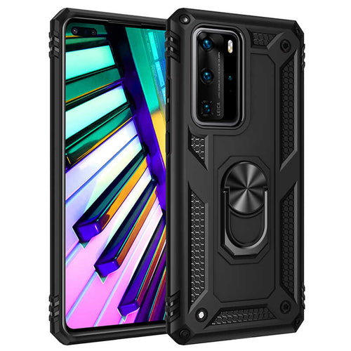 Huawei P40 Pro Kılıf Zore Vega Kılıf - Siyah