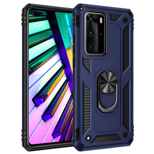 Huawei P40 Pro Kılıf Zore Vega Kılıf - Mavi