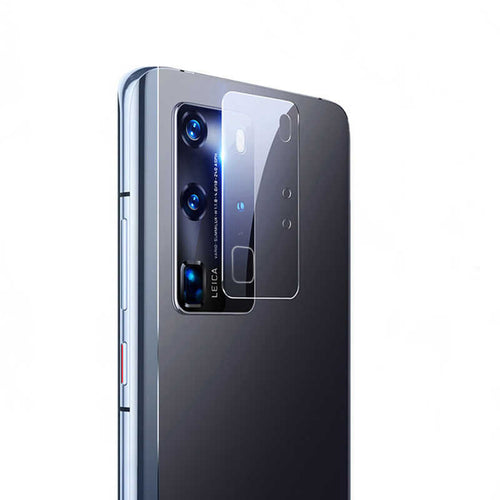 Huawei P40 Pro Zore Kamera Lens Koruyucu Cam Filmi - Renksiz