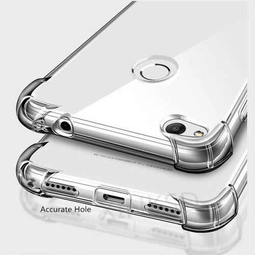 Huawei P9 Lite 2017 Kılıf Zore Nitro Anti Shock Silikon - Renksiz