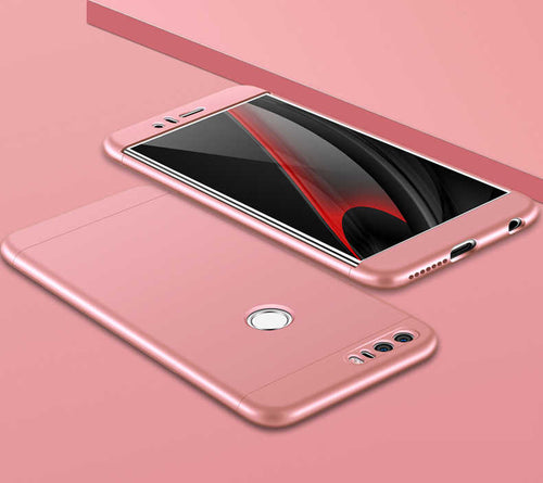 Huawei P9 Lite 2017 Kılıf Zore Ays Kılıf - Rose Gold