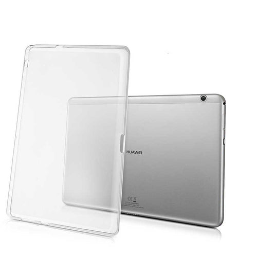 Huawei T3 10 inç Kılıf Zore Tablet Süper Silikon Kılıf - Renksiz