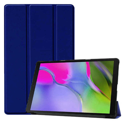 Huawei T3 10 inc Zore Smart Cover Standlı 1-1 Kılıf - Lacivert